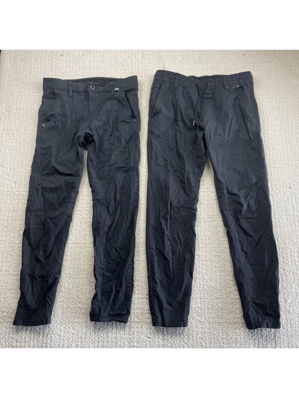 Bundle Lot x 2 Projek Raw Tech Pants Men's M / 30 Stretch Dark Blue Gorpcore